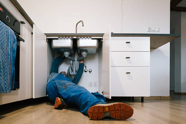 Professional Drain Cleaning technician working in Delmont, PA
